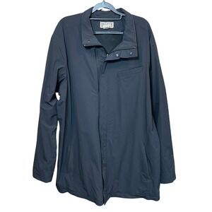 Duluth Trading Co Mens XL Equity Tall Black Full Zip Nylon Jacket Lightweight